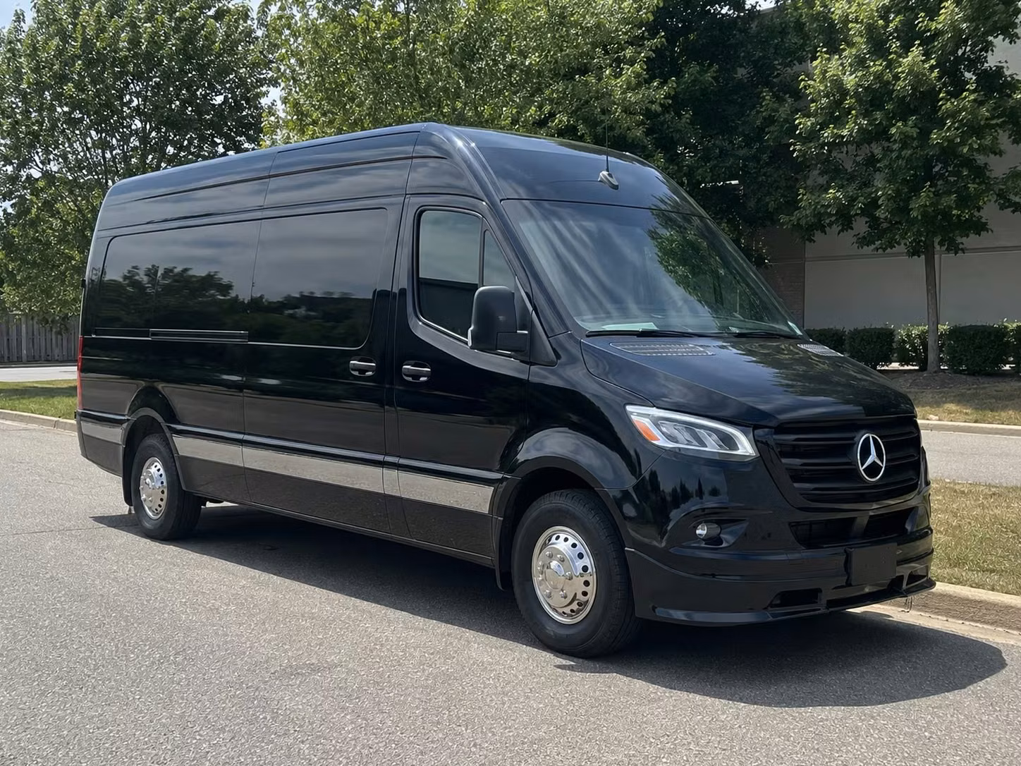 lansing sprinter van rental with driver