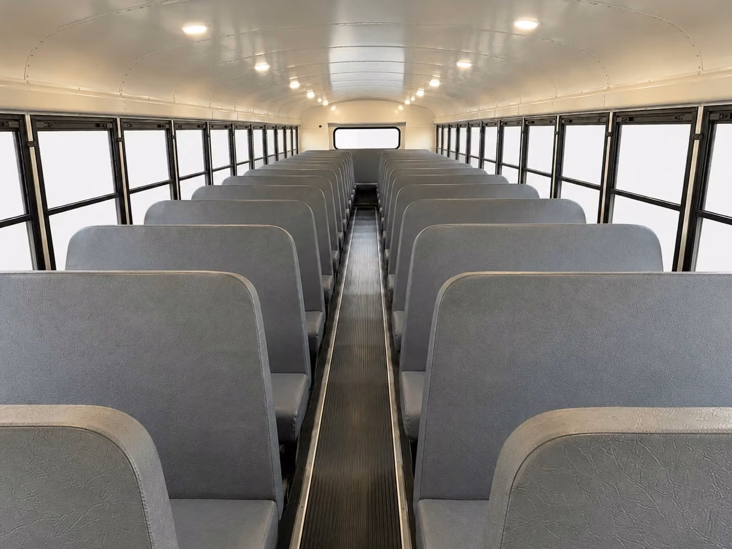 school bus interior